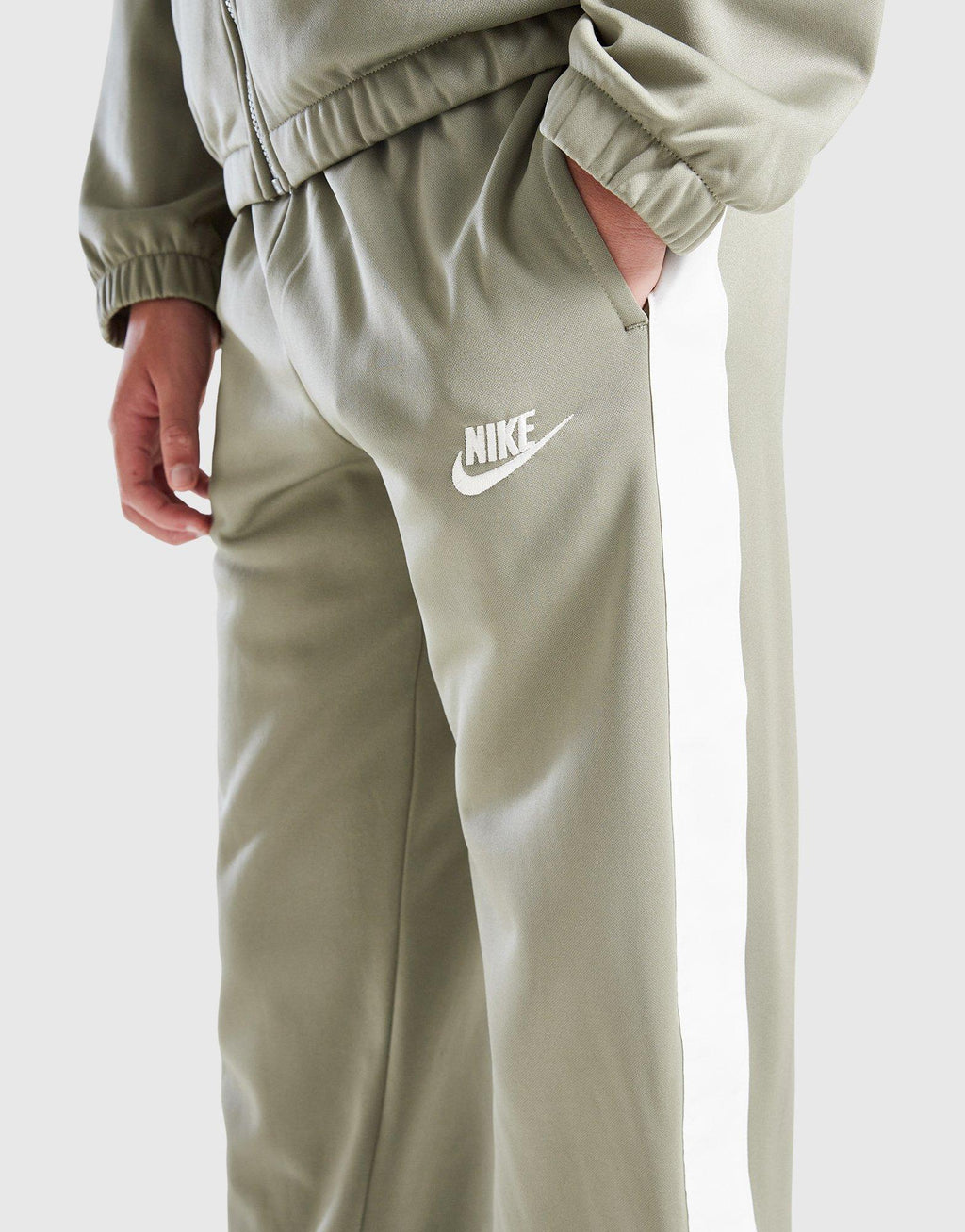 Mixed Full Zip Tracksuit Junior