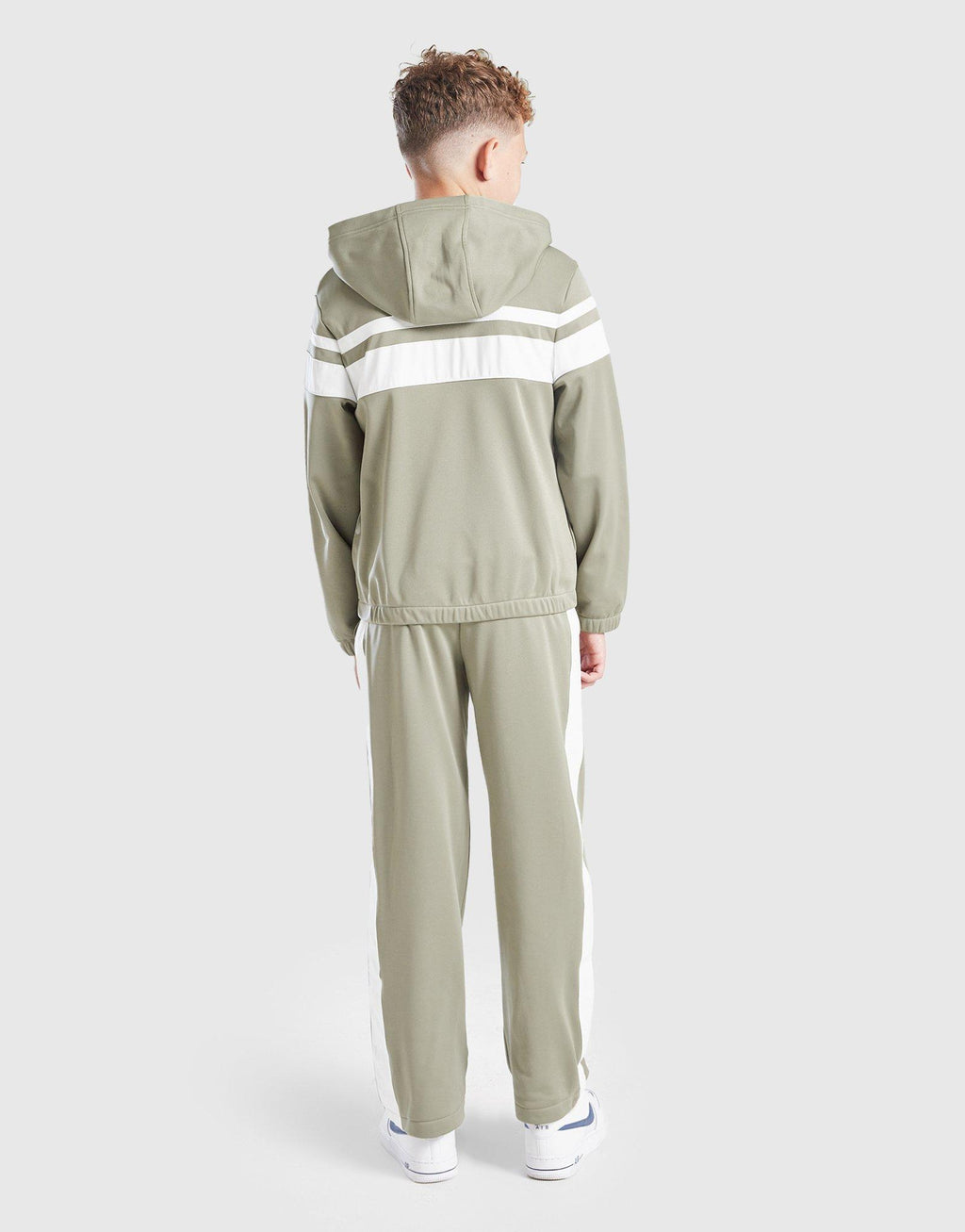 Mixed Full Zip Tracksuit Junior