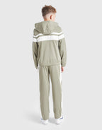 Mixed Full Zip Tracksuit Junior