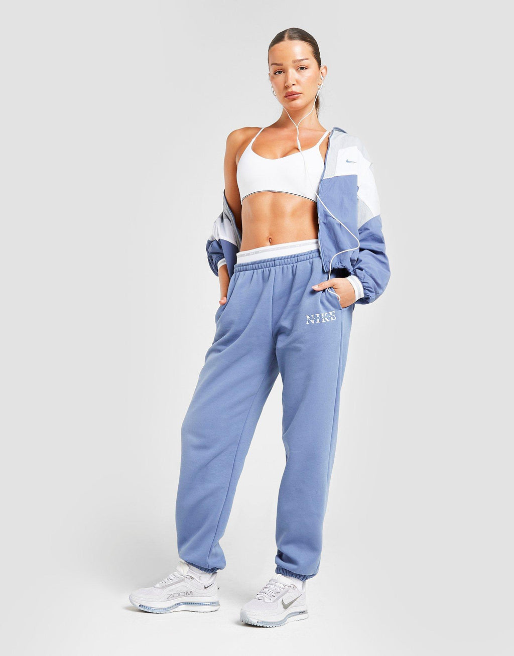 Graphic Swoosh Oversized Joggers