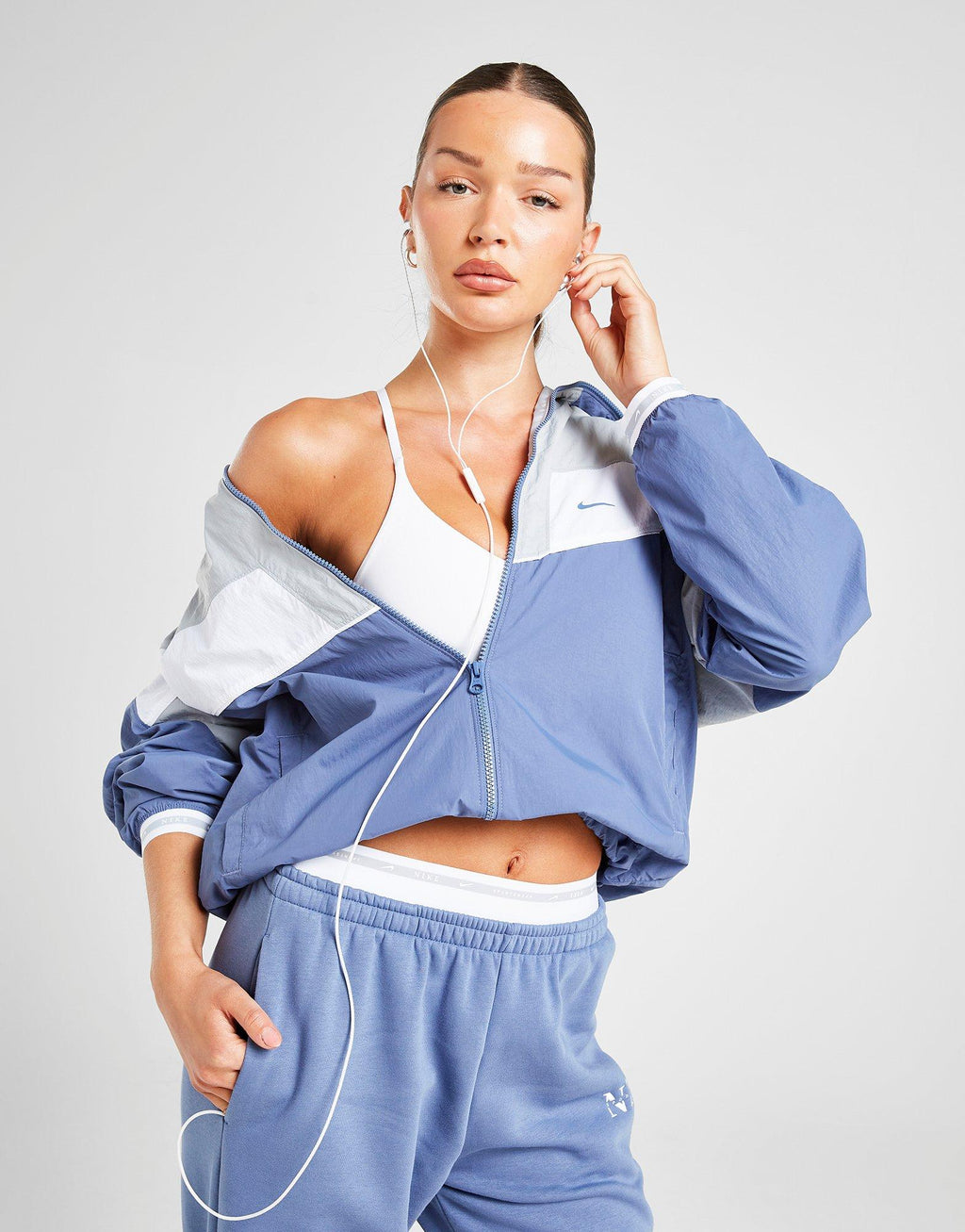Graphic Swoosh Woven Jacket
