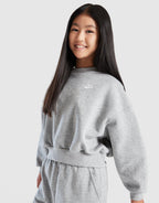 Club Fleece Crop Crew Sweatshirt Junior