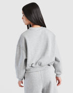 Club Fleece Crop Crew Sweatshirt Junior