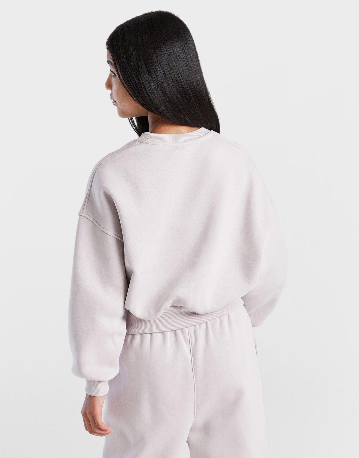 Club Fleece Crop Crew Sweatshirt Junior
