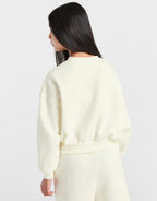 Club Fleece Crop Crew Sweatshirt Junior
