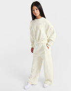 Girls' Club Wide Leg Joggers Junior's