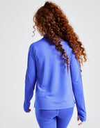Girls' Dri-FIT Long Sleeve 1/2 Zip Top Junior