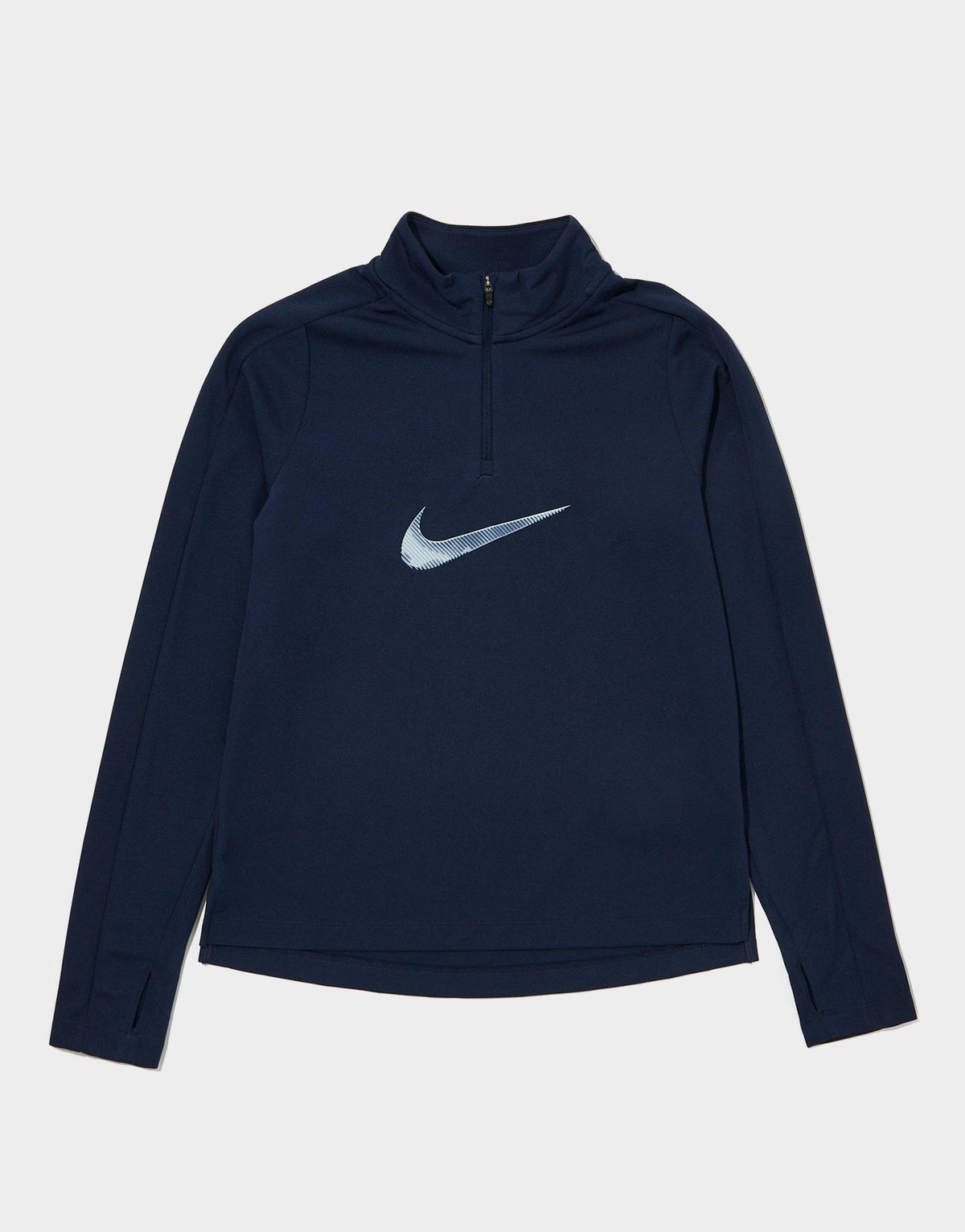 Girls' Swoosh 1/2 Zip Top Junior