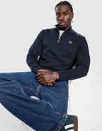 Badge Panel 1/2 Zip Sweatshirt