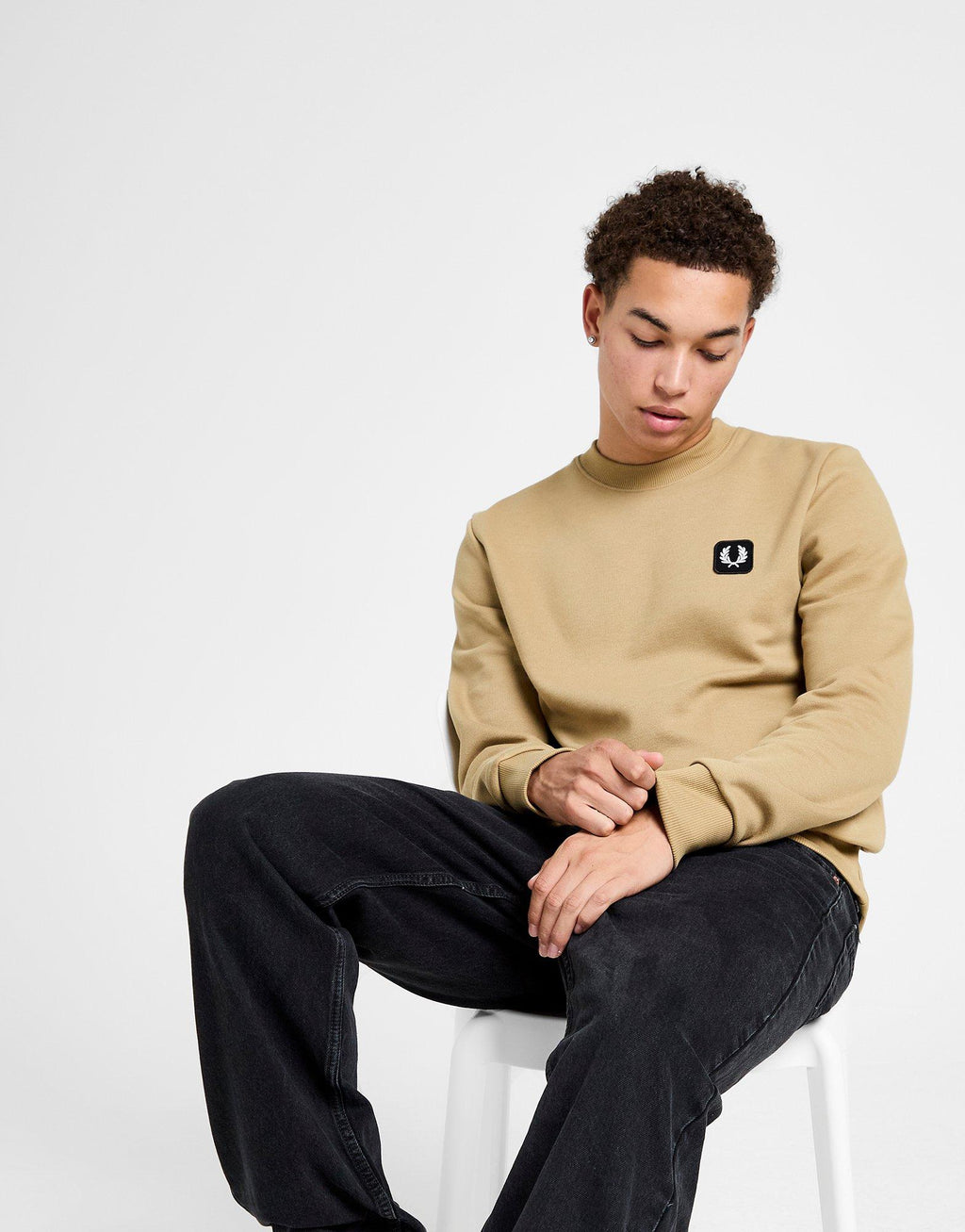 Pique Crew Sweatshirt