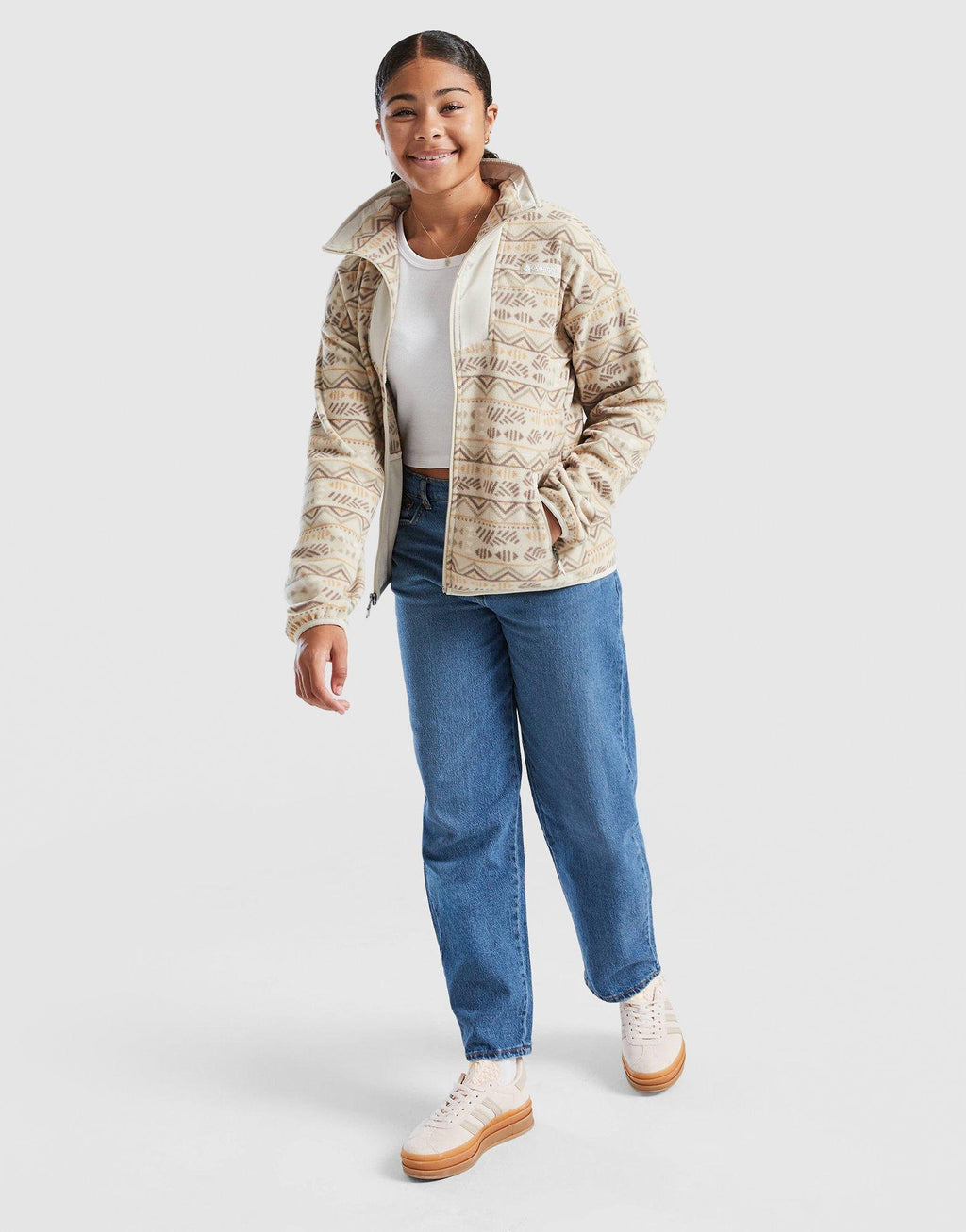 Kids' Sequoia Aztec Full Zip Fleece Junior