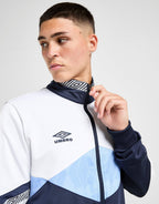 Diamond Colour Block Track Top