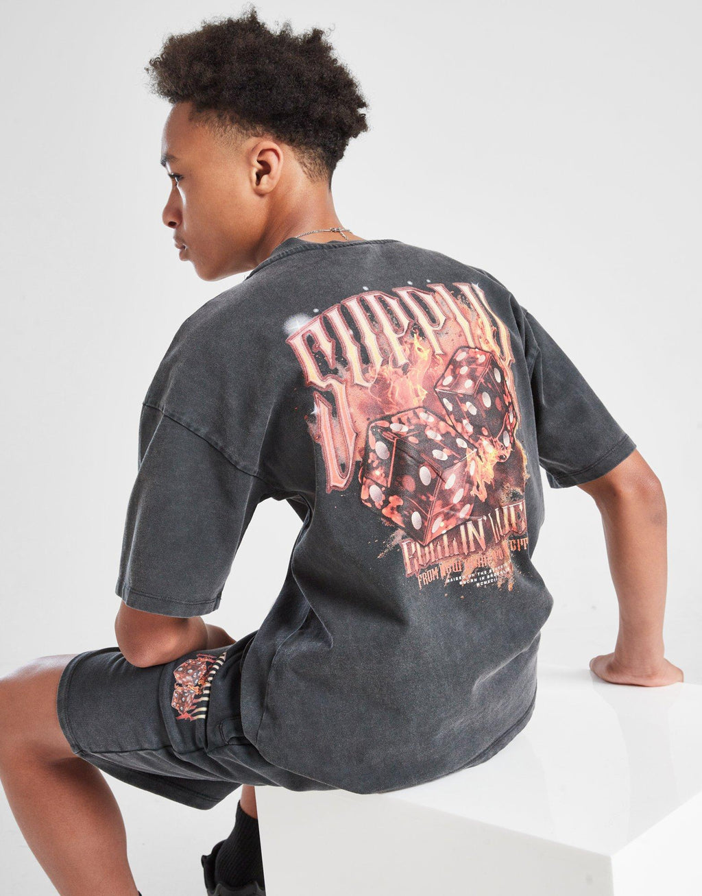 Fire Dice T-Shirt Junior