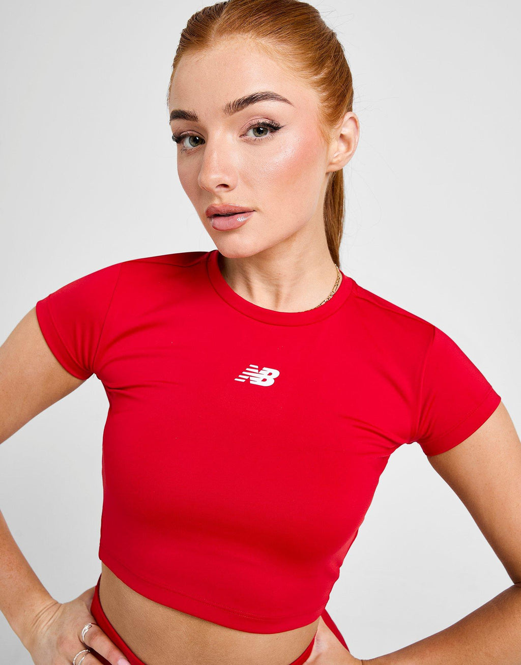 Logo Slim Crop Top