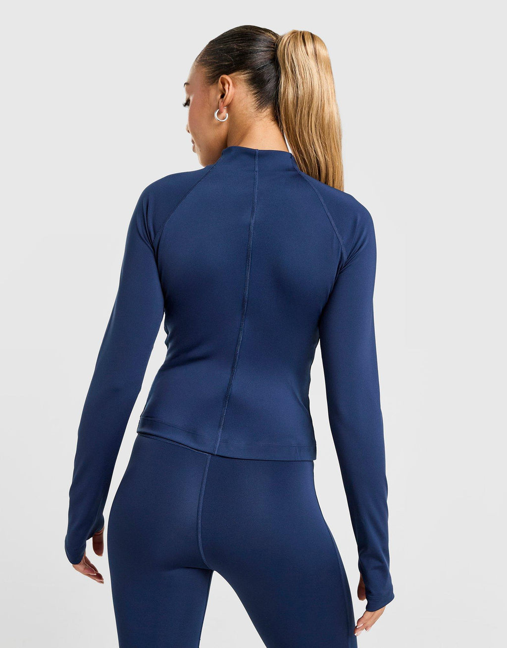 Logo 1/4 Zip Top