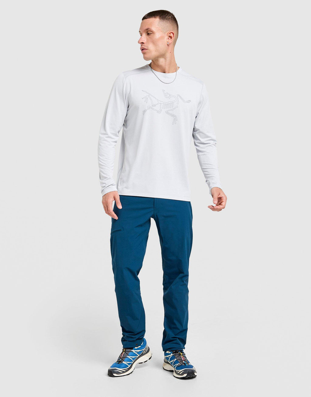 Cormac Long Sleeve Logo T-Shirt