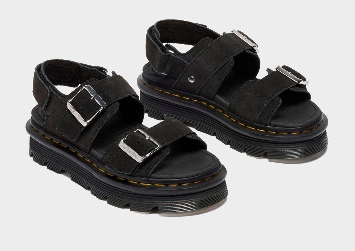 Dr. Martens Zebzag Suede Mules Women's
