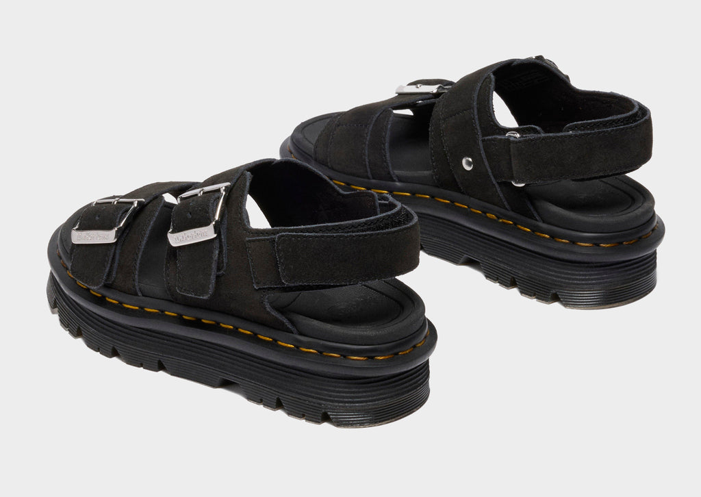 Dr. Martens Zebzag Suede Mules Women's