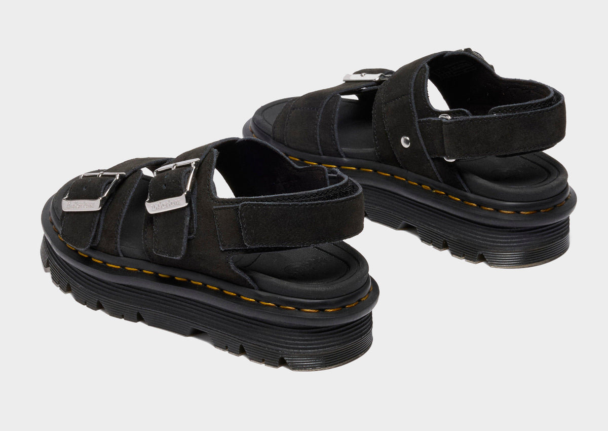 Dr. Martens Zebzag Suede Mules Women's
