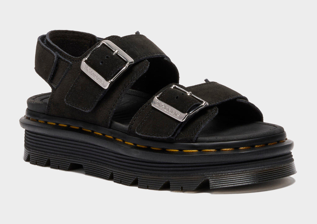 Dr. Martens Zebzag Suede Mules Women's