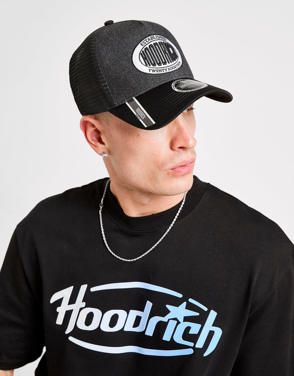 Noir Denim Trucker Cap
