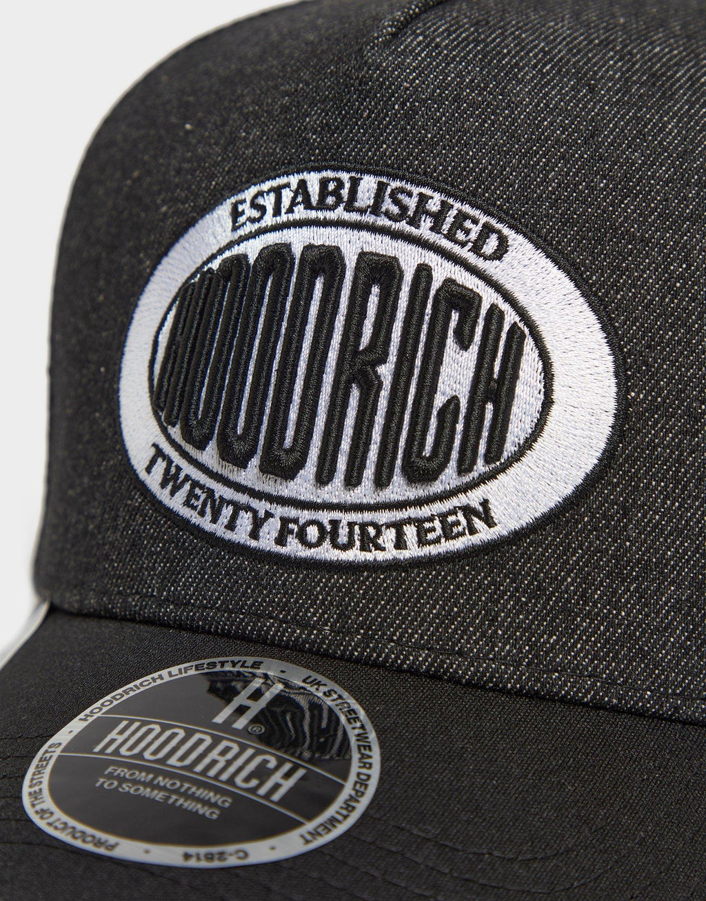Noir Denim Trucker Cap
