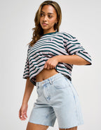 Stripe Crop T-Shirt