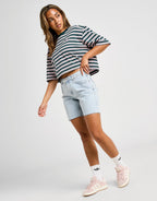Stripe Crop T-Shirt