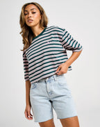 Stripe Crop T-Shirt
