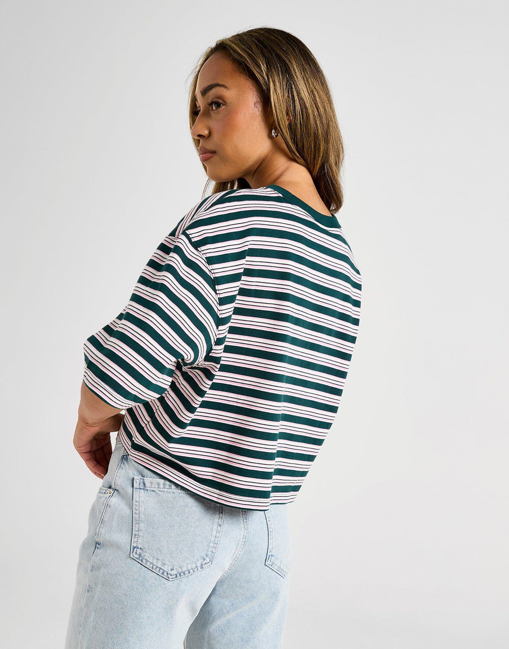 Stripe Crop T-Shirt