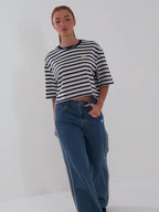 Stripe Crop T-Shirt
