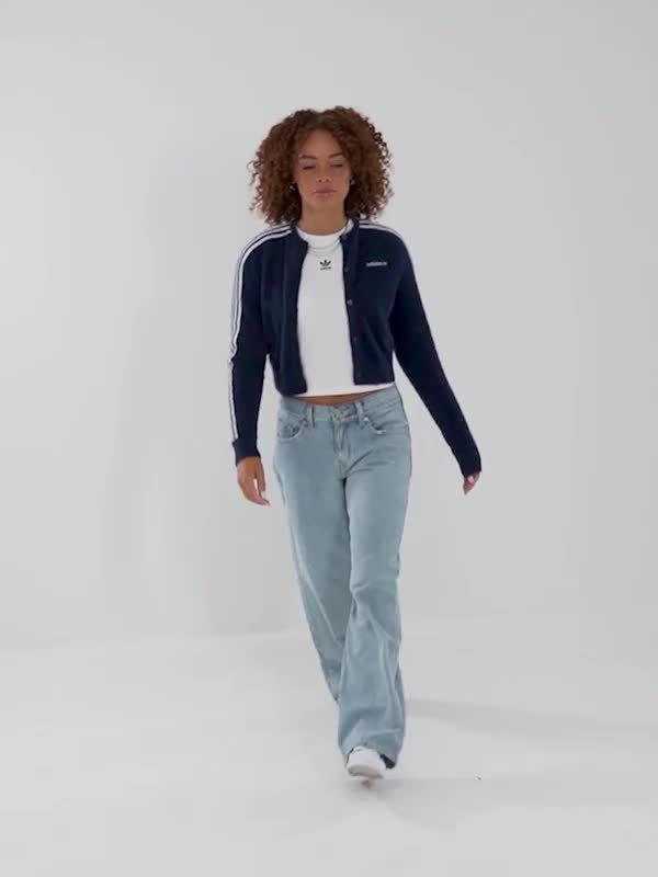 3-Stripes Knit Cardigan