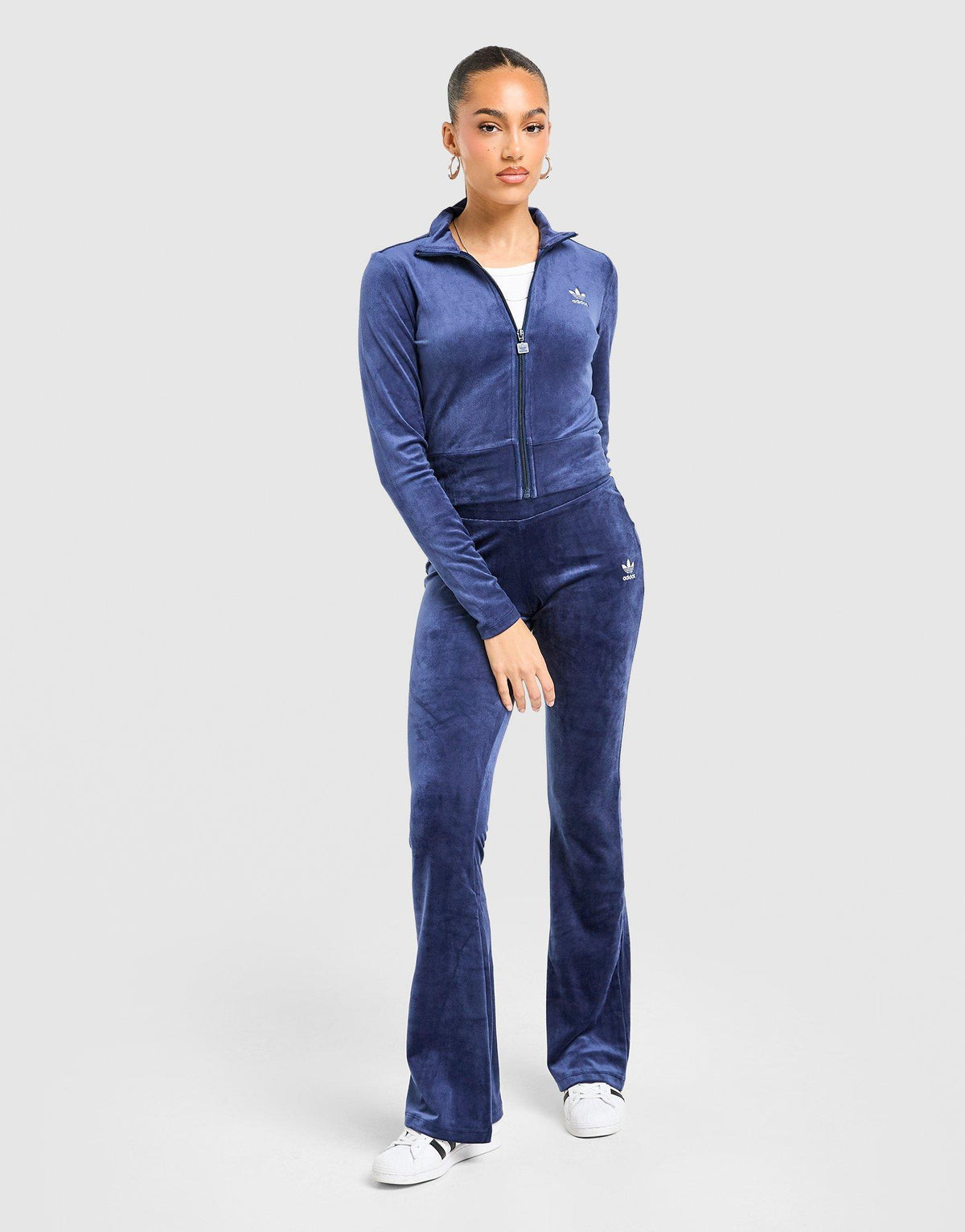 Essential Slim Velour Track Pants