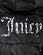 Velour Padded Crop Jacket
