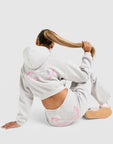 Y2K Diamante Fleece Hoodie