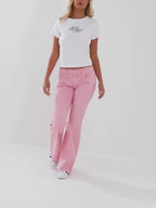 Y2K Denim Flared Jeans