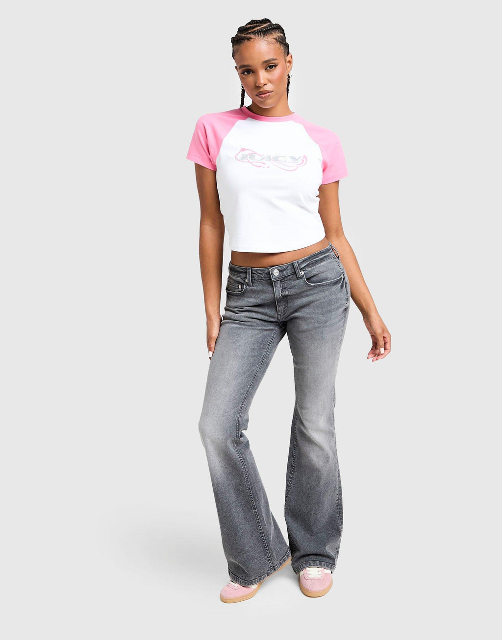 Y2K Denim Flared Jeans