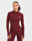 Empower Seamless Full Zip Top