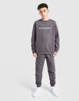 Casson Fleece Crew Tracksuit Junior