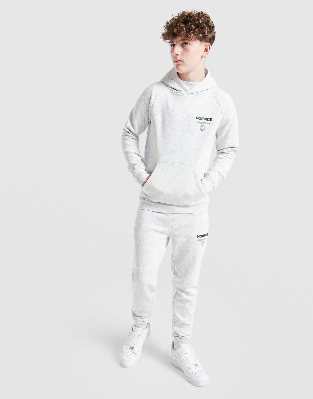 Font Overhead Fleece Hoodie Junior