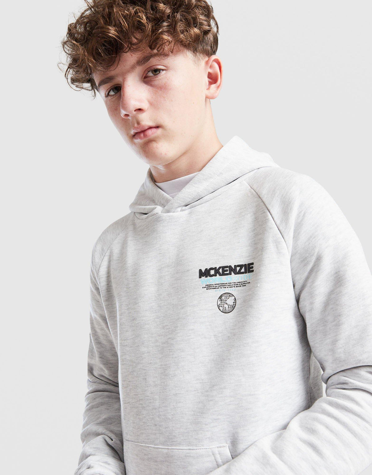 Font Overhead Fleece Hoodie Junior