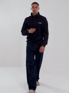 Left Chest Terry 1/2 Zip Sweatshirt