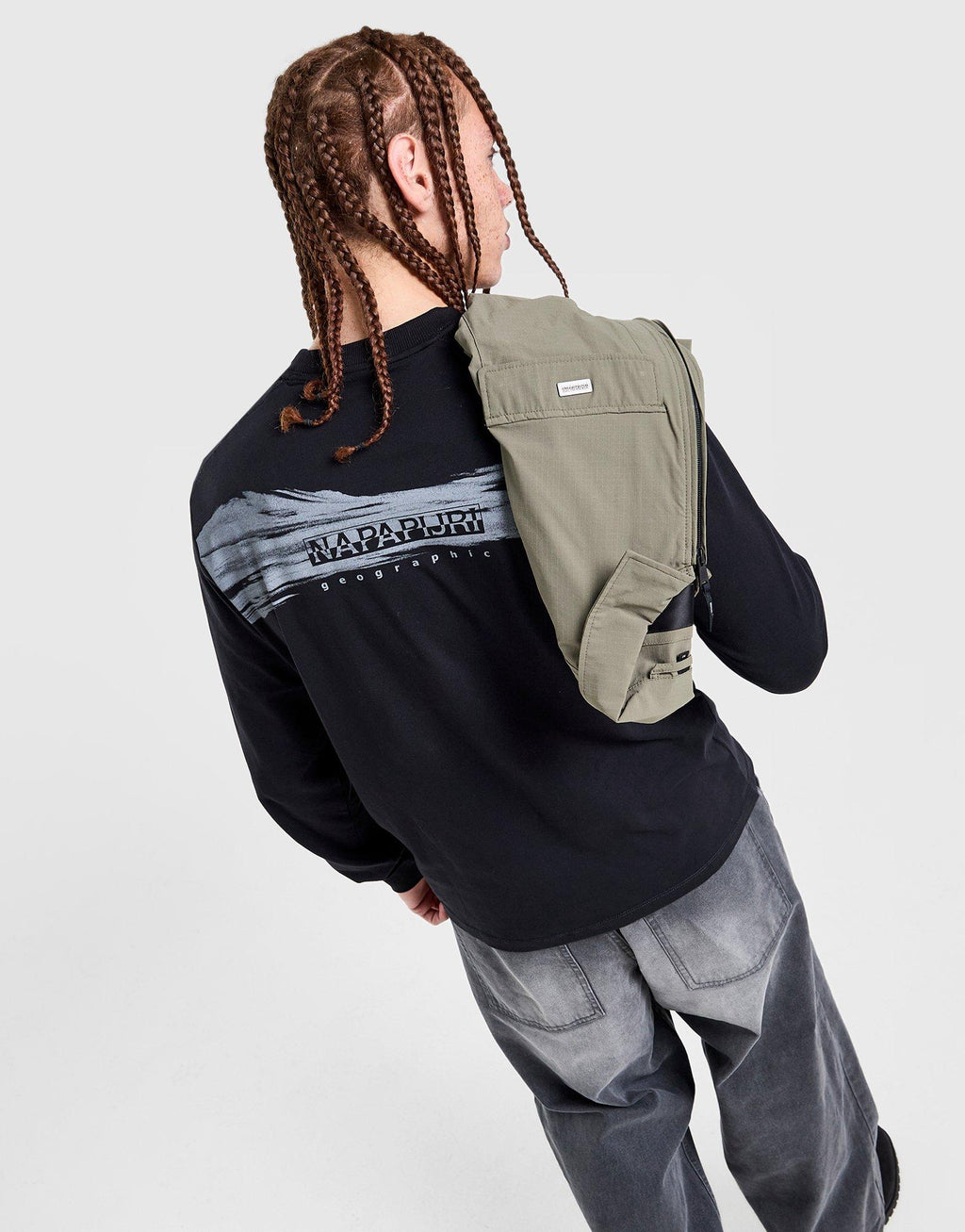 Back Graphic Long Sleeve T-Shirt