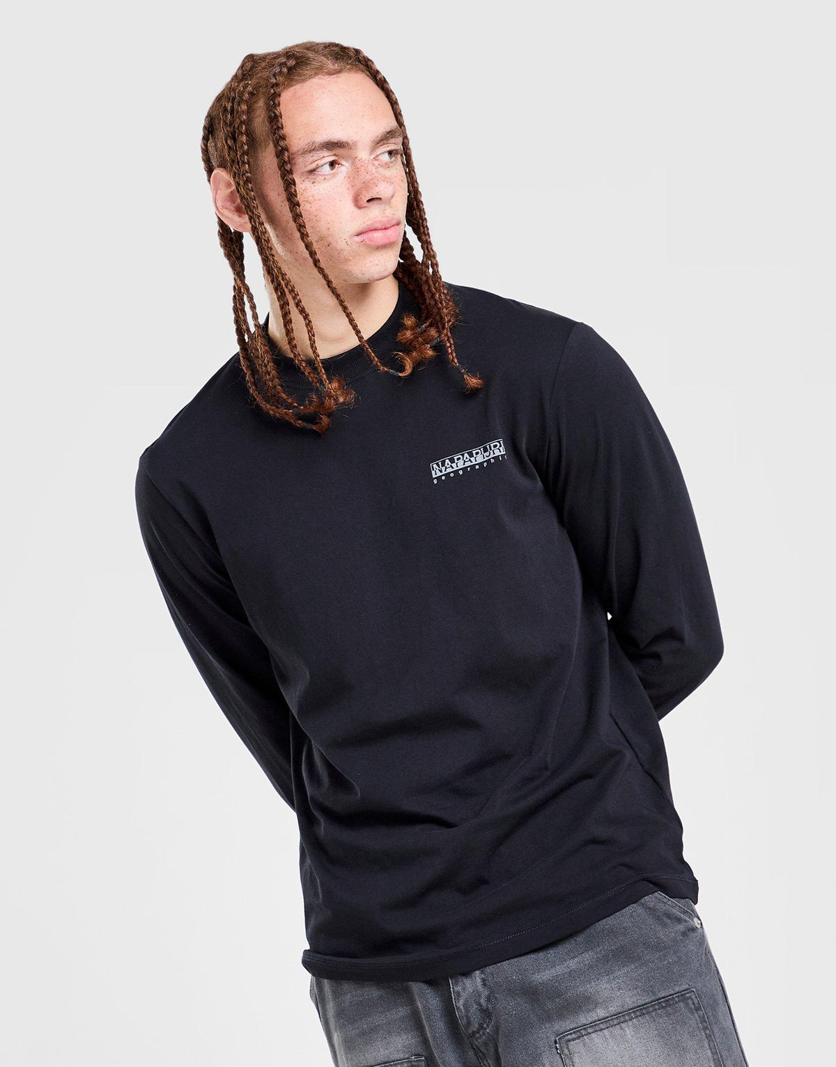Back Graphic Long Sleeve T-Shirt