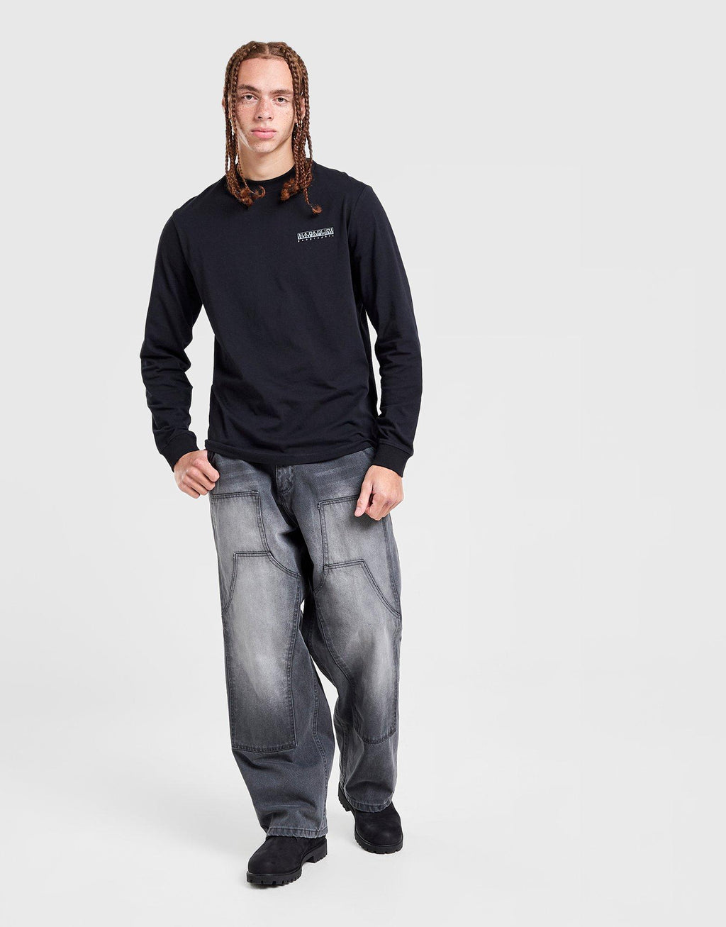Back Graphic Long Sleeve T-Shirt