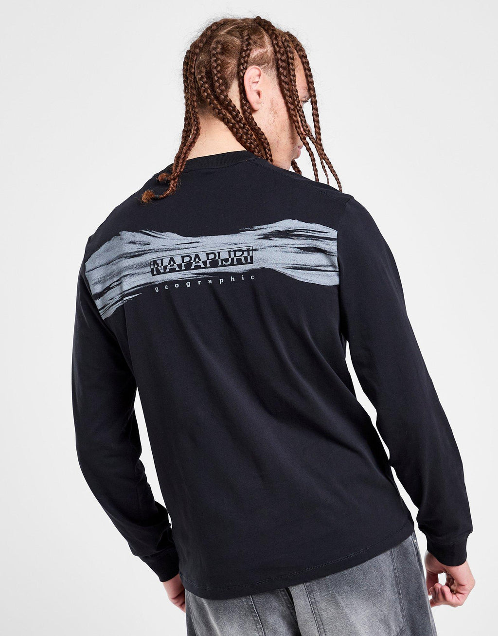 Back Graphic Long Sleeve T-Shirt