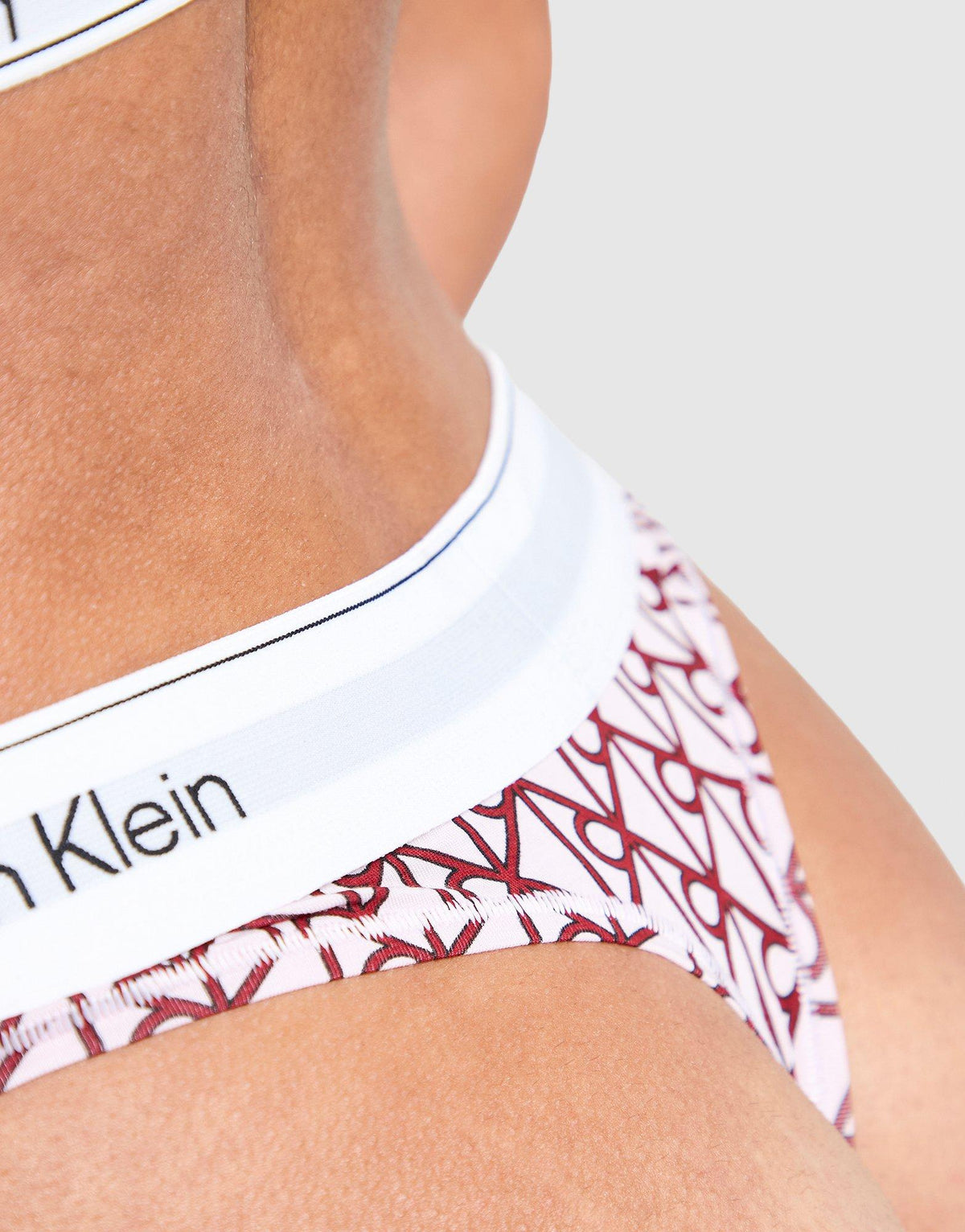 Modern Cotton All Over Print Thong