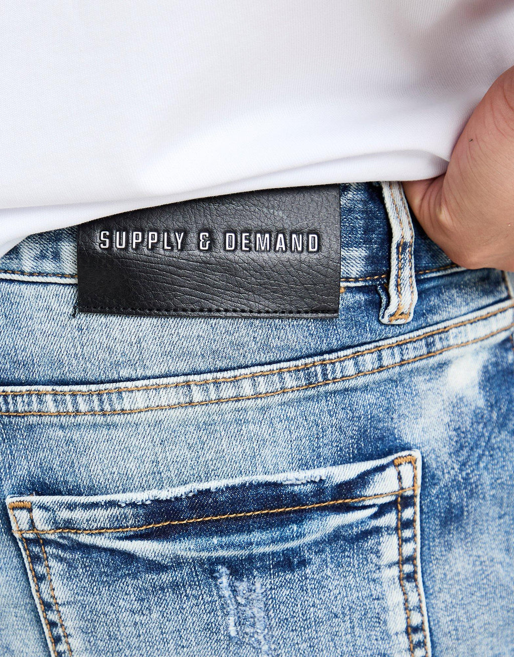 Paze Slim Ripped Jeans