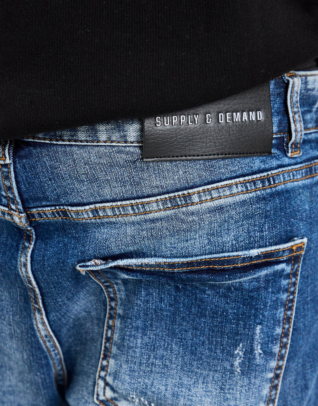 Blot Slim Ripped Jeans