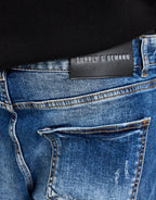 Blot Slim Ripped Jeans